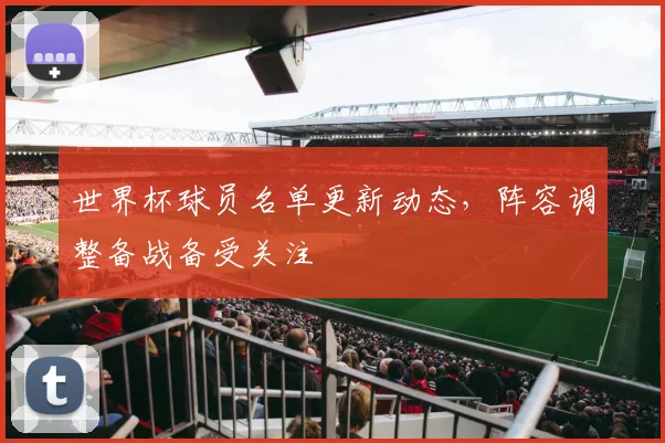 世界杯球员名单更新动态，阵容调整备战备受关注